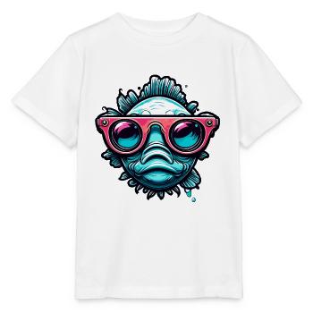 Fish / Animal / Aquarium / Water / Pond / Lake - Stanley/Stella MINI CREATOR Kids’ T-Shirt - white - Front - Maike (125cm)
