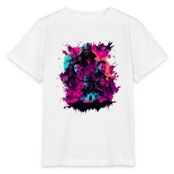Film / Plakat / Personen / Design / Aufdruck - Stanley/Stella Kinder T-Shirt MINI CREATOR  - Weiß - Vorne - Maike (125cm)
