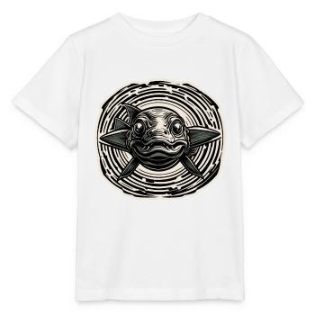 Fish / Animal / Aquarium / Water / Pond / Lake - Stanley/Stella MINI CREATOR Kids’ T-Shirt - white - Front - Maike (125cm)