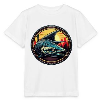 Fish / Animal / Aquarium / Water / Pond / Lake - Stanley/Stella MINI CREATOR Kids’ T-Shirt - white - Front - Maike (125cm)