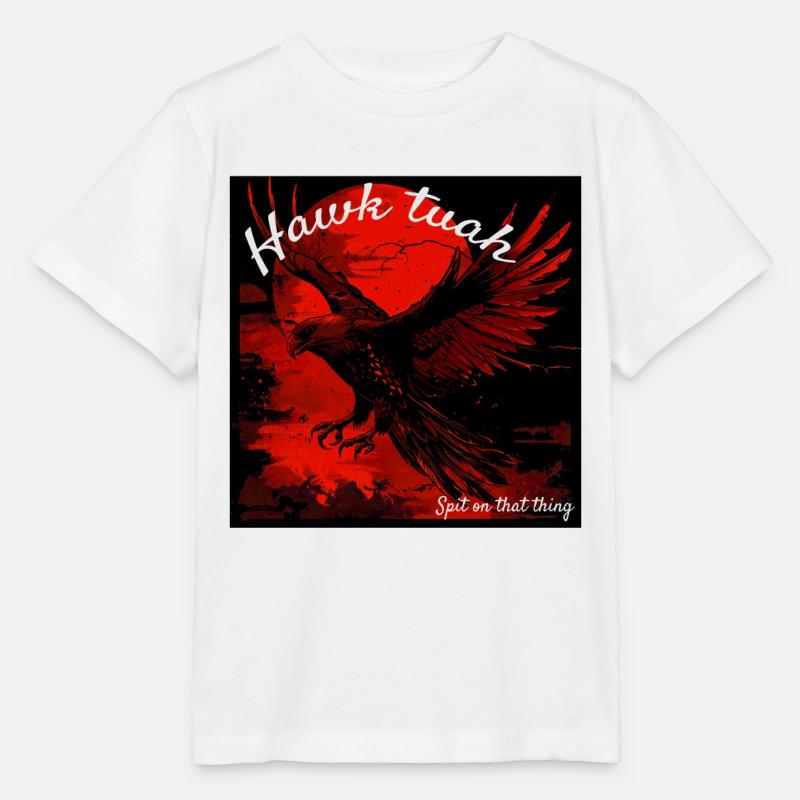 The Hawk Tuah Eagle - Stanley/Stella MINI CREATOR Kids’ T-Shirt - white