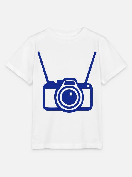 Kamera - Stanley/Stella Kinder T-Shirt MINI CREATOR - Weiß