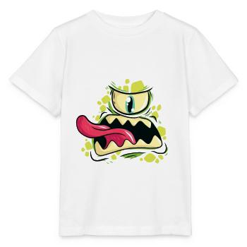 monster - Stanley/Stella MINI CREATOR Kids’ T-Shirt - white - Front - Maike (125cm)