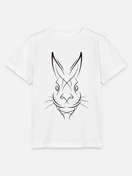 Hase Hase Hase - Stanley/Stella Kinder T-Shirt MINI CREATOR - Weiß