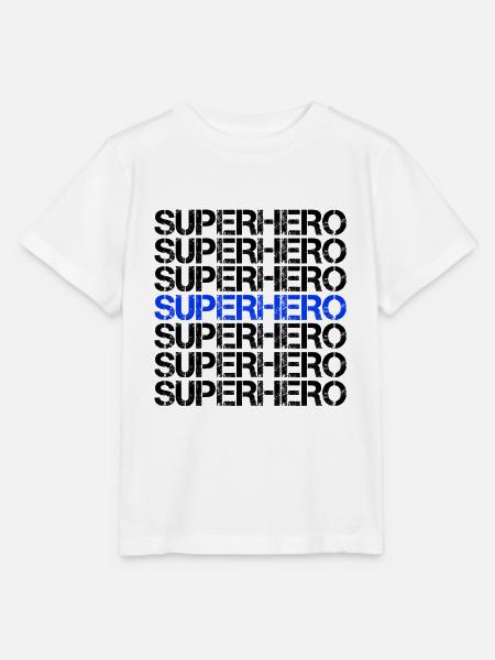 Superhero Superheld - Stanley/Stella Kinder T-Shirt MINI CREATOR - Weiß