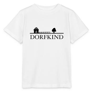 Stolzes Dorfkind lustige witzige Skyline Geschenk - Stanley/Stella Kinder T-Shirt MINI CREATOR  - Weiß - Vorne - Maike (125cm)