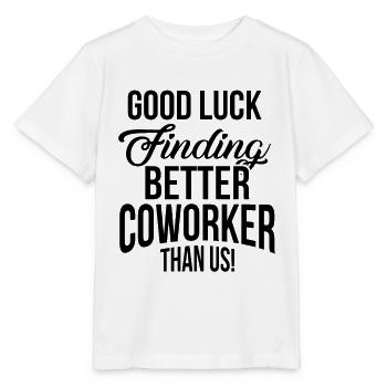 Cadeau de fin d'emploi d'un employé - T-shirt bio MINI CREATOR Stanley/Stella Enfant - blanc - Devant - Maike (125cm)