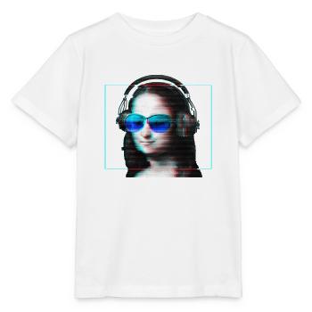 Mona Lisa - Stanley/Stella Kinder T-Shirt MINI CREATOR  - Weiß - Vorne - Maike (125cm)