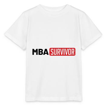 Survivant du MBA - T-shirt bio MINI CREATOR Stanley/Stella Enfant - blanc - Devant - Maike (125cm)