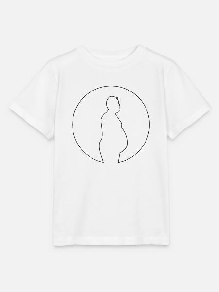 Bauch - Stanley/Stella Kinder T-Shirt MINI CREATOR - Weiß