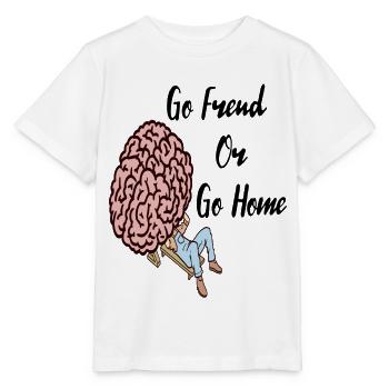 Psychologie psychiatrique étudie la thérapie Freud - T-shirt bio MINI CREATOR Stanley/Stella Enfant - blanc - Devant - Maike (125cm)