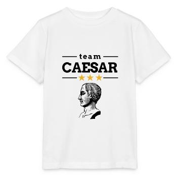 Team Gaius Julius Caesar - Stanley/Stella MINI CREATOR Kids’ T-Shirt - white - Front - Maike (125cm)