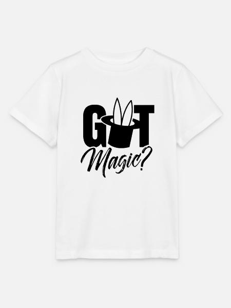 Zauber Magiker Zauberer Zauberei Magie - Stanley/Stella Kinder T-Shirt MINI CREATOR - Weiß