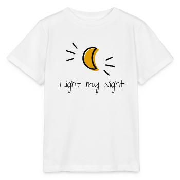 moon - Stanley/Stella MINI CREATOR Kids’ T-Shirt - white - Front - Maike (125cm)