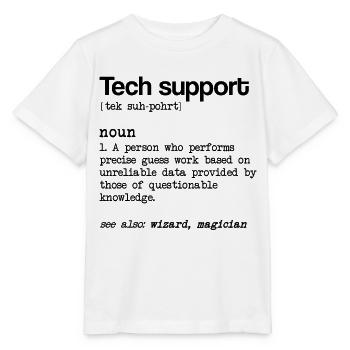 Technical support Definition of noun Technisc - Stanley/Stella MINI CREATOR Kids’ T-Shirt - white - Front - Maike (125cm)