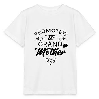 Grandmother promotes Grandma Grandma grandchildren to grandmother - Stanley/Stella MINI CREATOR Kids’ T-Shirt - white - Front - Maike (125cm)
