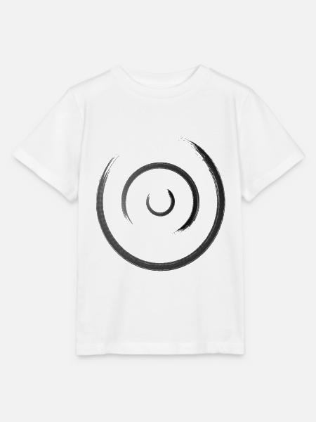 Kreise - Stanley/Stella Kinder T-Shirt MINI CREATOR  - Weiß