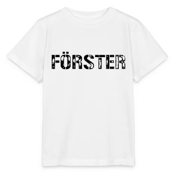 Förster Forstwirtschaft Forst Forstwirt Wald - Stanley/Stella Kinder T-Shirt MINI CREATOR  - Weiß - Vorne - Maike (125cm)