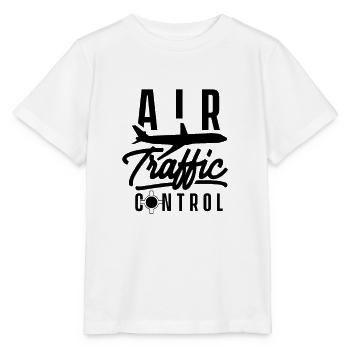 Contrôleur aérien Job Contrôleur aérien Contrôle aérien Contrôleur aérien Contrôleur aérien - T-shirt bio MINI CREATOR Stanley/Stella Enfant - blanc - Devant - Maike (125cm)