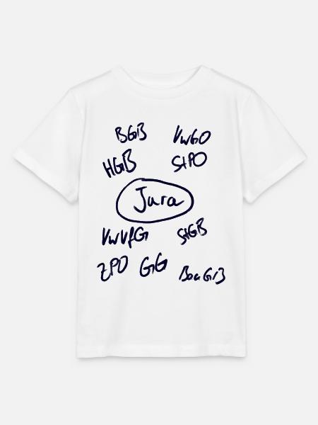 Jura Gesetz - Stanley/Stella Kinder T-Shirt MINI CREATOR  - Weiß