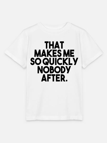 Denglisch Sprüche Sprichwort Geschenk - Stanley/Stella Kinder T-Shirt MINI CREATOR - Weiß