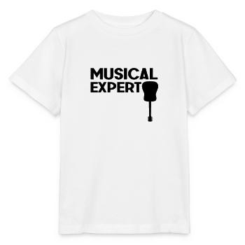 Musical Experte Liebhaber Theater Musicals Lustig - Stanley/Stella Kinder T-Shirt MINI CREATOR  - Weiß - Vorne - Maike (125cm)