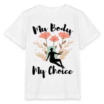 Féministe féministe cadeau feminist - T-shirt bio MINI CREATOR Stanley/Stella Enfant - blanc - Devant - Maike (125cm)