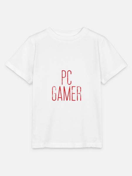 PC Gamer - Stanley/Stella Kinder T-Shirt MINI CREATOR - Weiß