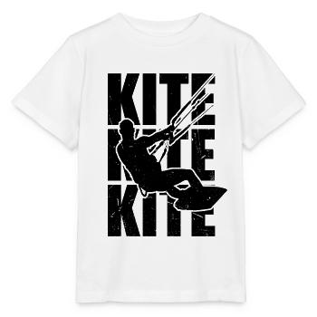 Kitesurf Kitesurf Kitesurf Kitesurf Kitesurf Surf - T-shirt bio MINI CREATOR Stanley/Stella Enfant - blanc - Devant - Maike (125cm)