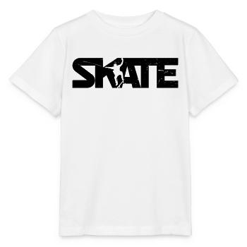 Skateboard skateboard cadeau skateboard skateboard - T-shirt bio MINI CREATOR Stanley/Stella Enfant - blanc - Devant - Maike (125cm)