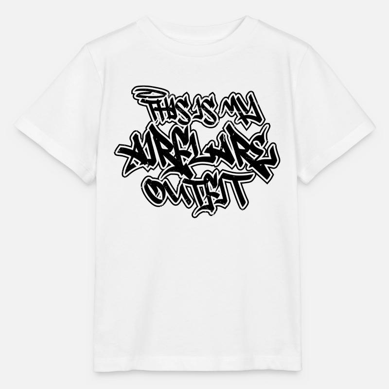 Airflare Breakdance BBoy Breakdancer Break Dance - Stanley/Stella Kinder T-Shirt MINI CREATOR  - Weiß