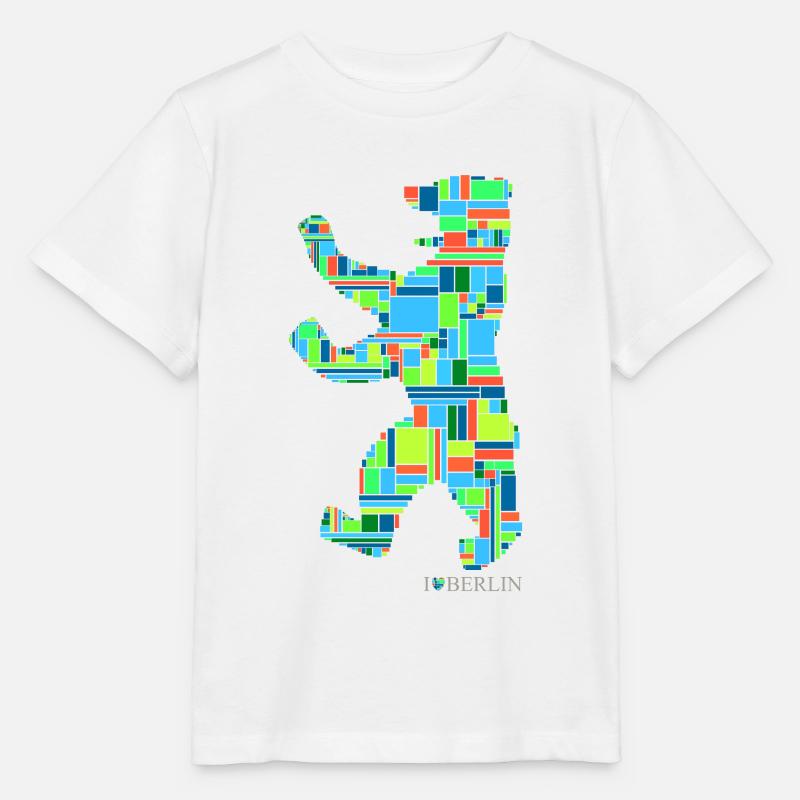 I Love Berlin - Berliner Bär Design - Berlin - Stanley/Stella Kinder T-Shirt MINI CREATOR  - Weiß
