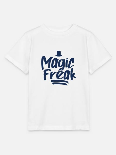 Magie Freak Magierin Magier Zauberer Zaubern - Stanley/Stella Kinder T-Shirt MINI CREATOR - Weiß
