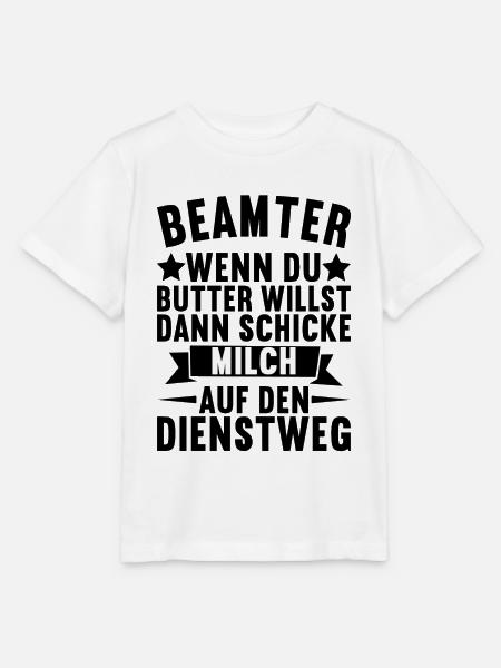 Beamter Verbeamtung Geschenk - Stanley/Stella Kinder T-Shirt MINI CREATOR - Weiß