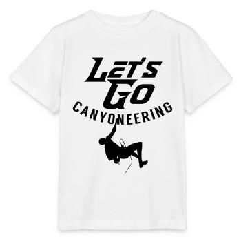 Go We Canyoning Canyon Descente en rappel Canyoneering - T-shirt bio MINI CREATOR Stanley/Stella Enfant - blanc - Devant - Maike (125cm)