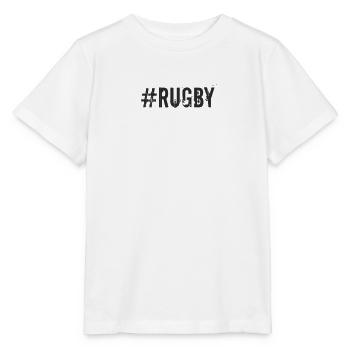 Rugby - #Rugby - Stanley/Stella Kinder T-Shirt MINI CREATOR  - Weiß - Vorne - Maike (125cm)
