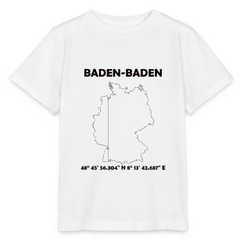 Baden-Baden Stadt - Stanley/Stella Kinder T-Shirt MINI CREATOR  - Weiß - Vorne - Maike (125cm)