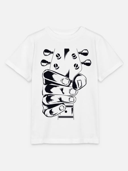 E-Bass - E-Gitarre - Stanley/Stella Kinder T-Shirt MINI CREATOR  - Weiß