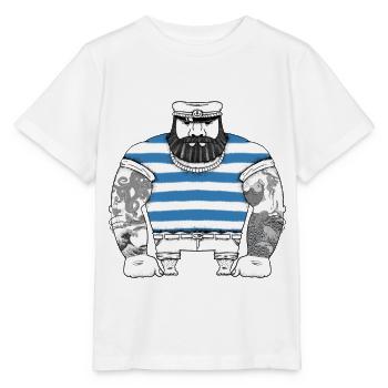 Tattooed Sailor Sailor Vintage Sailor - Stanley/Stella MINI CREATOR Kids’ T-Shirt - white - Front - Maike (125cm)