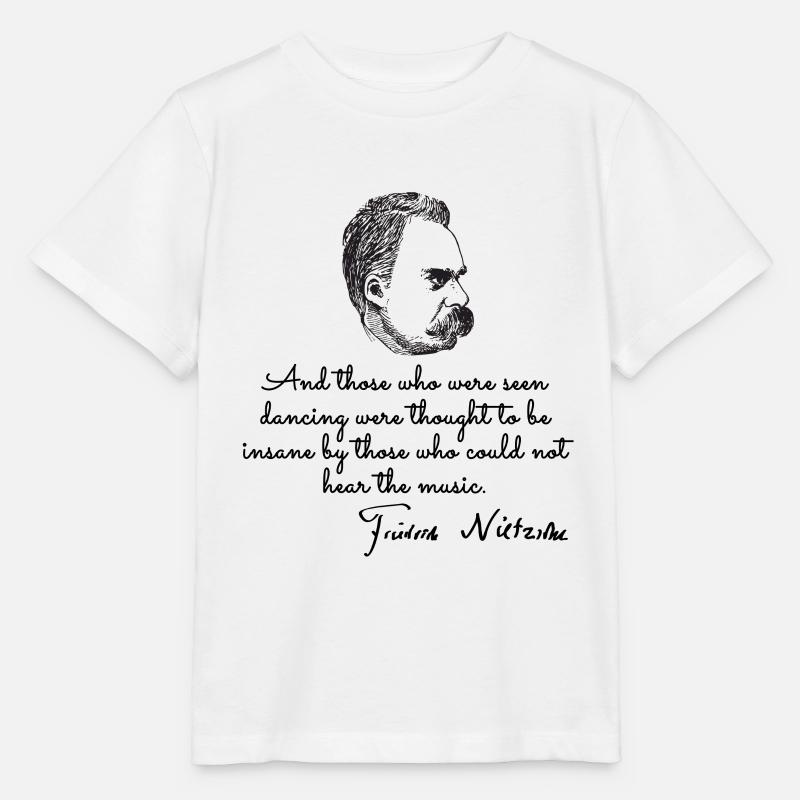 Quotes about nietzsche - Stanley/Stella Kinder T-Shirt MINI CREATOR  - Weiß
