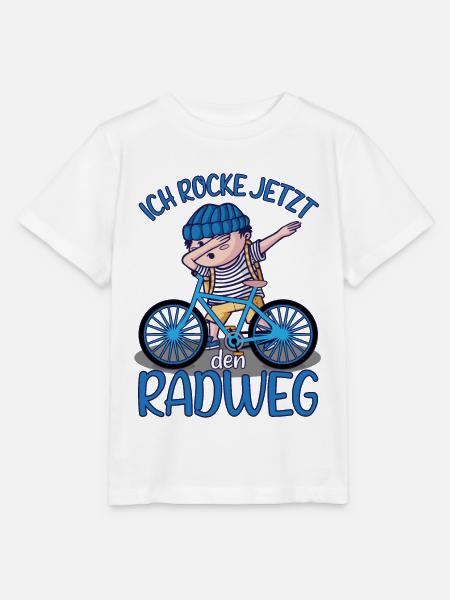 Fahrradprüfung Radfahrprüfung Fahrradführerschein - Stanley/Stella Kinder T-Shirt MINI CREATOR  - Weiß
