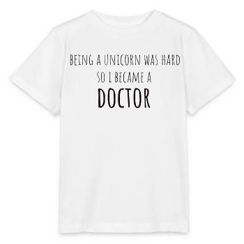 Doktortitel Promotion Doktorand Spruch - Stanley/Stella Kinder T-Shirt MINI CREATOR  - Weiß - Vorne - Maike (125cm)