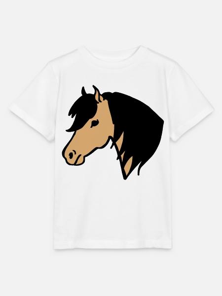 Pony Pferdchen - Stanley/Stella Kinder T-Shirt MINI CREATOR - Weiß