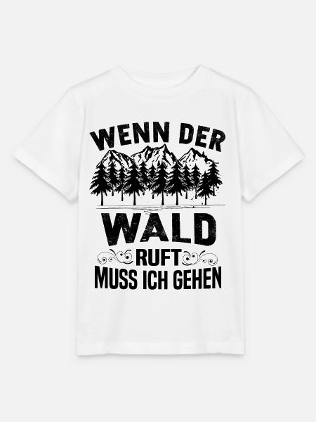 Forstwirt Förster Kettensäge Waldarbeiter - Stanley/Stella Kinder T-Shirt MINI CREATOR - Weiß