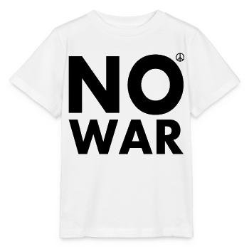 No war - Stanley/Stella Kinder T-Shirt MINI CREATOR  - Weiß - Vorne - Maike (125cm)