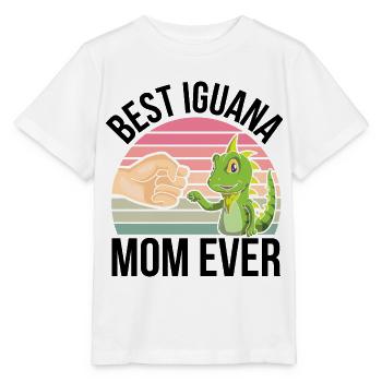 Iguane - T-shirt bio MINI CREATOR Stanley/Stella Enfant - blanc - Devant - Maike (125cm)