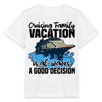 Cruise Trip - Stanley/Stella MINI CREATOR Kids’ T-Shirt - white - Front - Maike (125cm)