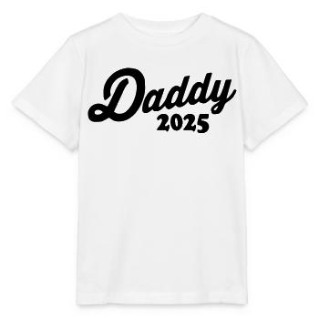 Daddy 2025 - T-shirt bio MINI CREATOR Stanley/Stella Enfant - blanc - Devant - Maike (125cm)