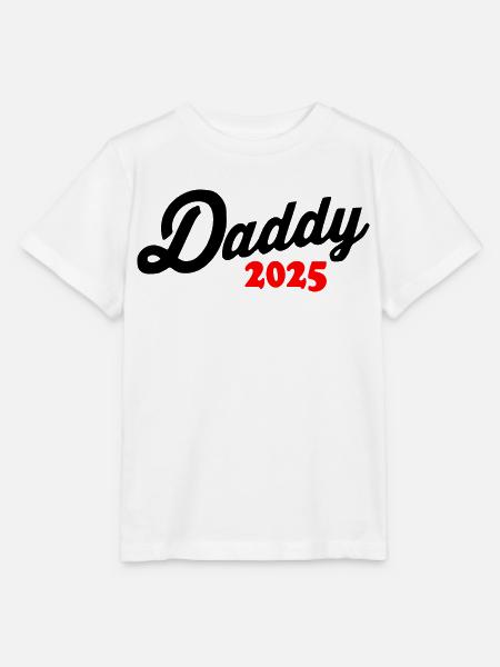 Daddy 2025 - Stanley/Stella Kinder T-Shirt MINI CREATOR - Weiß