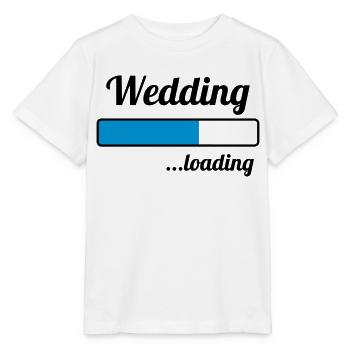 Wedding ...loading - Stanley/Stella Kinder T-Shirt MINI CREATOR  - Weiß - Vorne - Maike (125cm)